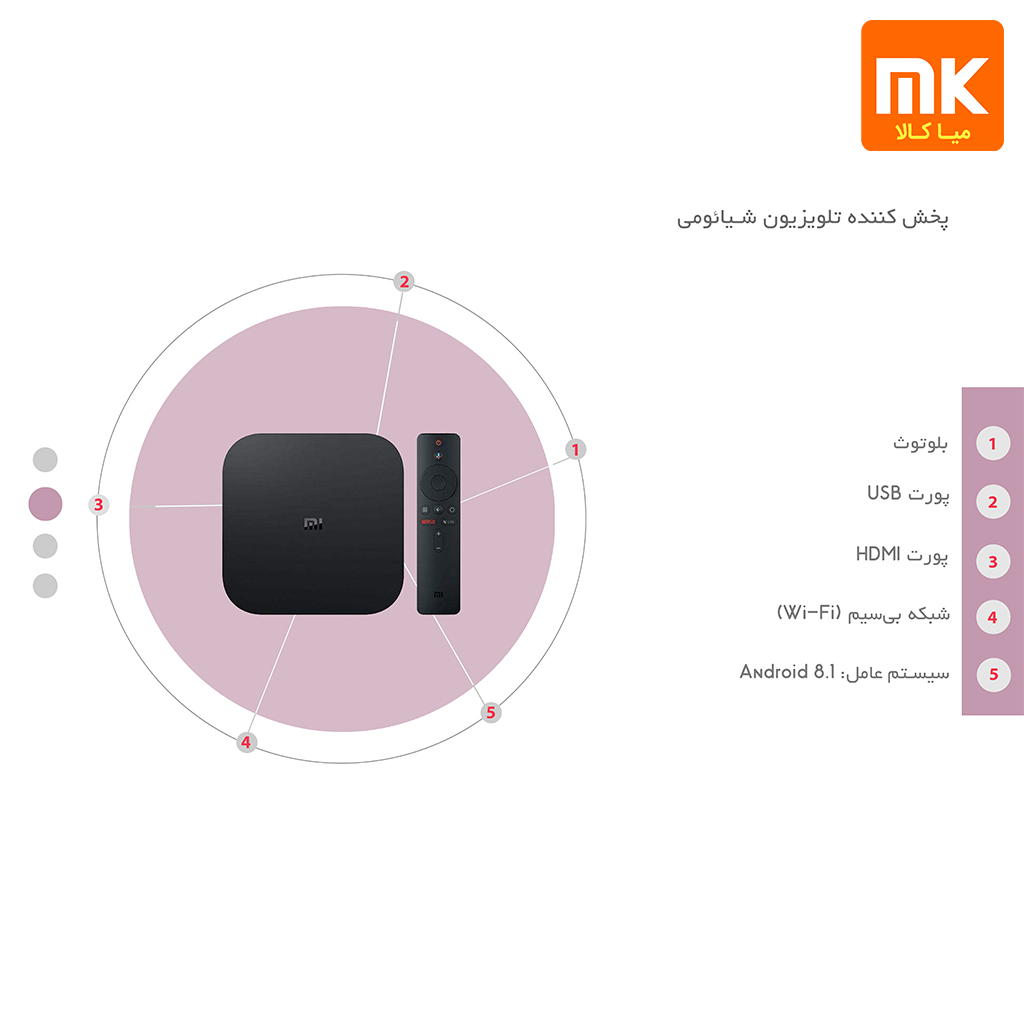 تی وی باکس شیائومی مدل Mi Box S (8)