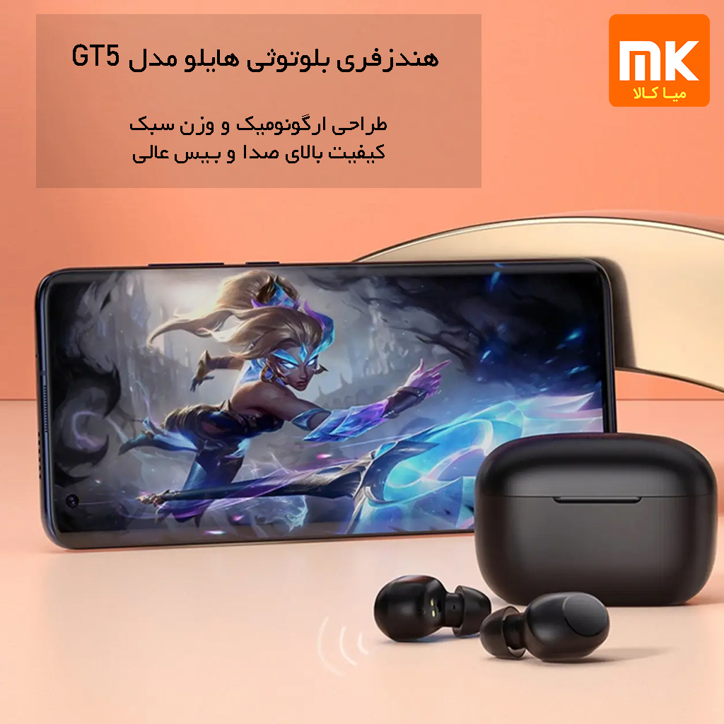هندزفری بلوتوثی هایلو مدل GT5 (10)