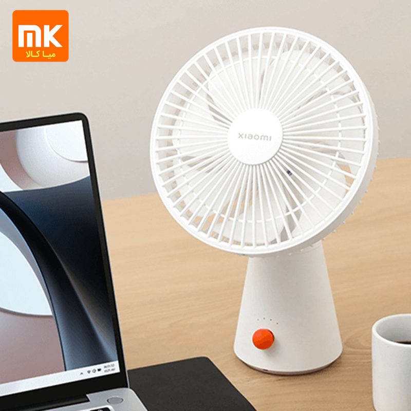 پنکه شارژی مینی شیائومی مدل ZMYDFS01DM (8)