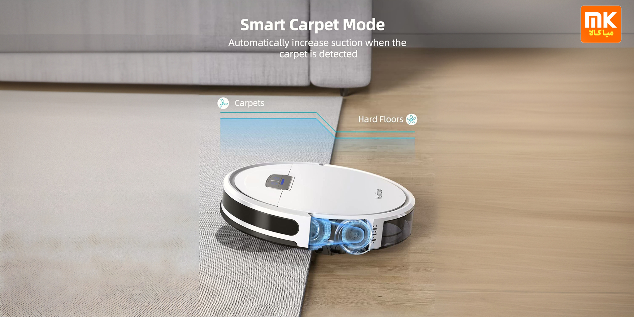 کیفیت جارو روباتیک Honiture G20 Robot Vacuum