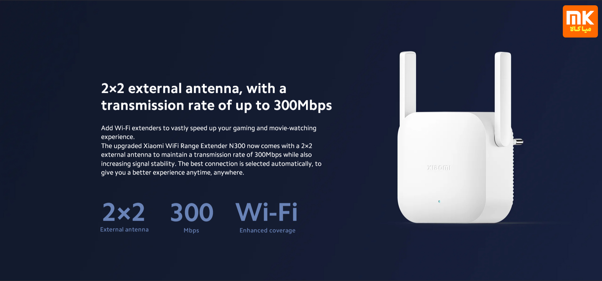 Xiaomi WiFi Range Extender N300