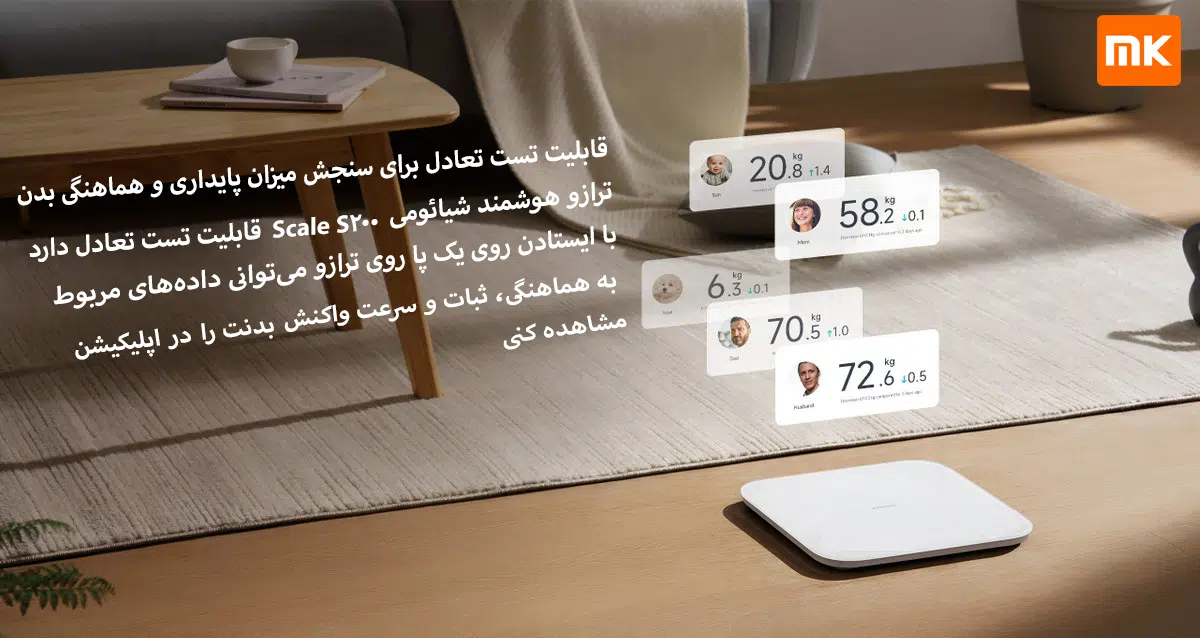 ترازو هوشمند شیائومیScale S200
