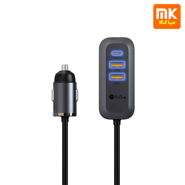 شارژر فندکی 100 وات پرووان مدل PCG23