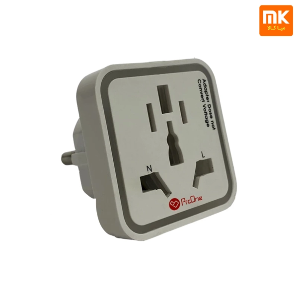 مبدل برق دو شاخه پرووان مدل PAD656