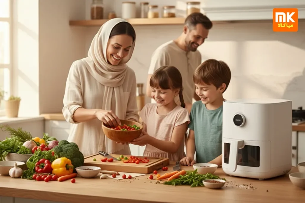 سرخ کن بدون روغن شیائومی