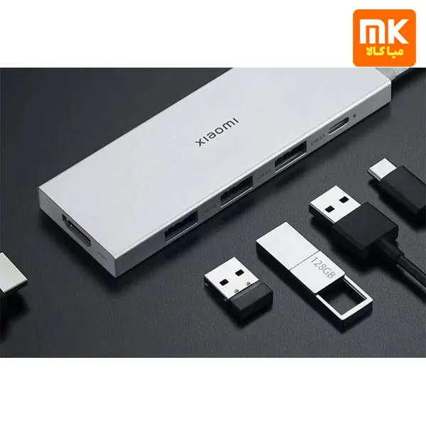 هاب-5-پورت-USB-C-شیائومی-3 هاب 5 پورت USB-C شیائومی