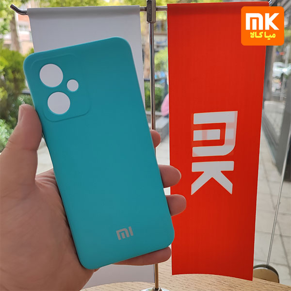 Poco-x5-سیلیکونی-فیروزه-ای