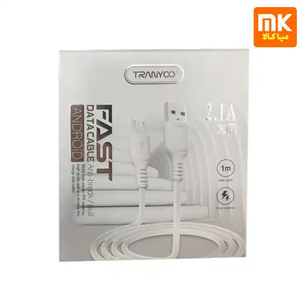 کابل تبدیل USB به Micro USB ترانیو مدل X1 طول 1m